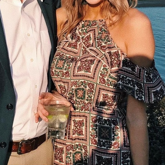 Floral Maxi Dress - Picture 1 of 3